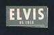 Elvis Presley 1970's Concert Back Stage Pass Silver Elvis On Tour Rare