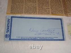Elvis Presley 1972 Madison Square Garden (2) Ticket Stubs & Article 6/10/72 Rare