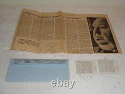 Elvis Presley 1972 Madison Square Garden (2) Ticket Stubs & Article 6/10/72 Rare