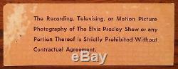 Elvis Presley-1972 RARE Unused Concert Ticket (San Antonio-Convention Center)