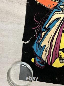 Elvis Presley 1975 Dynamic Velvet Black Light Poster 21 X 32 Rare Original