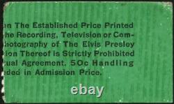 Elvis Presley-1975 RARE Original Concert Ticket Stub (Oklahoma City-Myriad)