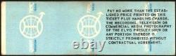 Elvis Presley-1977 RARE Unused Concert Ticket (Augusta, Maine-Civic Center)