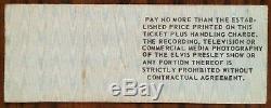 Elvis Presley-1977 RARE Unused Concert Ticket (Sioux Falls Arena-South Dakota)
