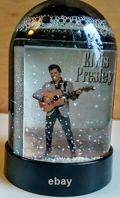 Elvis Presley 1980s Snow Globe UK Issue Made In China Rare the king 1970s