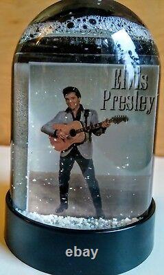 Elvis Presley 1980s Snow Globe UK Issue Made In China Rare the king 1970s