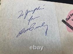 Elvis Presley 1st Las Vegas debut signed New Frontier Casino Napkin 1956, Rare