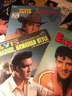 Elvis Presley 20 vinyl records set vintage Retro Rare F/S Japan