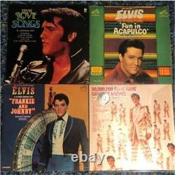 Elvis Presley 20 vinyl records set vintage Retro Rare F/S Japan