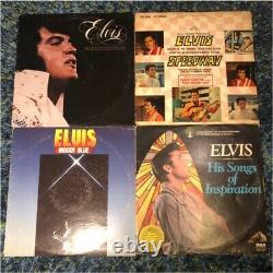 Elvis Presley 20 vinyl records set vintage Retro Rare F/S Japan