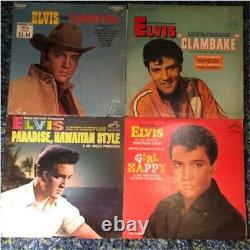 Elvis Presley 20 vinyl records set vintage Retro Rare F/S Japan