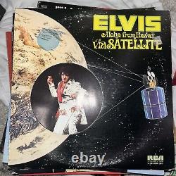 Elvis Presley- 2LP Aloha From Hawaii Via Sattelite- Ultra Rare DJ's Stereo- EX+