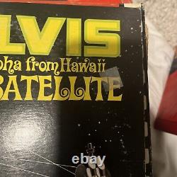 Elvis Presley- 2LP Aloha From Hawaii Via Sattelite- Ultra Rare DJ's Stereo- EX+