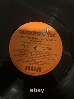 Elvis Presley- 2LP Aloha From Hawaii Via Sattelite- Ultra Rare DJ's Stereo- EX+