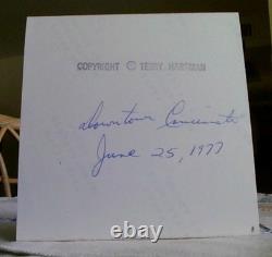 Elvis Presley, 2nd To Last Concert Ticket and Very Rare Original Photos 6/25/77