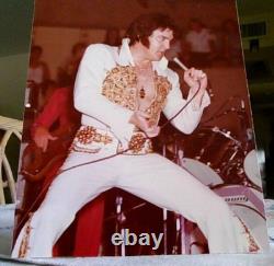Elvis Presley, 2nd To Last Concert Ticket and Very Rare Original Photos 6/25/77