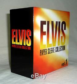 Elvis Presley 30 Mini LP CD Japan 2000/01 + 2 BOXES + T-SHIRT COMPLETE & RARE