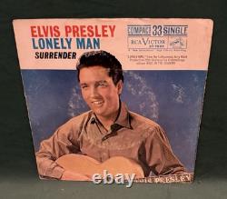 Elvis Presley 37-7850 Compact 33 Single Surrender /Lonely Man 45 With Sleeve RARE
