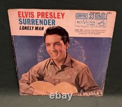 Elvis Presley 37-7850 Compact 33 Single Surrender /Lonely Man 45 With Sleeve RARE