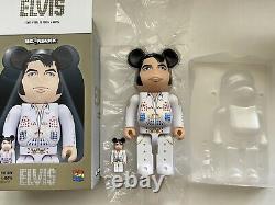 Elvis Presley 400% 100% Bearbrick Set Medicom Be@rbrick Rare Limited 2020 Japan