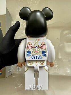 Elvis Presley 400% 100% Bearbrick Set Medicom Be@rbrick Rare Limited 2020 Japan