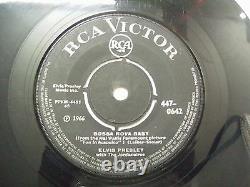 Elvis Presley 447 0642 Black Rare Single 7 45 RPM India Indian Vg