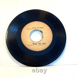 Elvis Presley 45 ACETATE Treat Me Nice Rare find from 1957