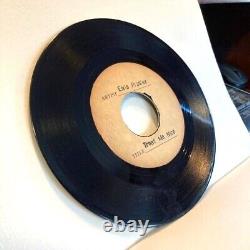 Elvis Presley 45 ACETATE Treat Me Nice Rare find from 1957