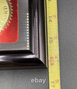 Elvis Presley 45 Little Sister 1961 Hit 24K Gold Plated Record Licensed Rare