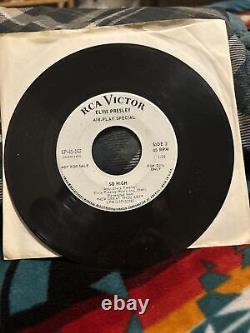 Elvis Presley 45 Promo Sp45-162 How Great Thou Art/so High Rare Pristine No Ps