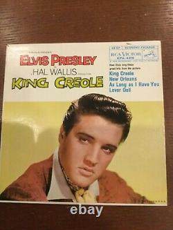 Elvis Presley 45 ep King Creole with super rare photo