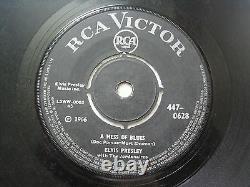 Elvis Presley 47 0628 Black Rare Single 7 45 RPM India Indian Vg