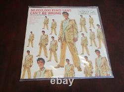 Elvis Presley 50 Million Fans Can't Be Wrong 180 Gram Audiophile Rare Edition Lp