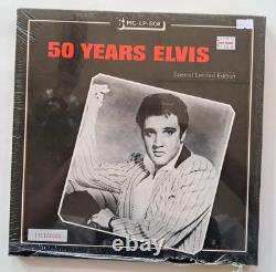 Elvis Presley-50 Years Elvis Lp Picture Disc BoxSet Sealed Denmark Import Rare