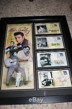 Elvis Presley 50th Anniversary of 1956 #1 Hits USPS Art- Limited Edition-RARE