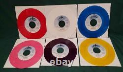 Elvis Presley 6 Six Colored Good Rockin Tonight 45 Complete Set MINT RARE 1986