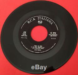 Elvis Presley (7 Italy) 45n 0616 Treat Me Nice Skyline Cover (rare 1000 Copy)