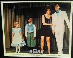 Elvis Presley 8 RARE Original Color Movie Lobby Cards Set Trouble With Girls Lot