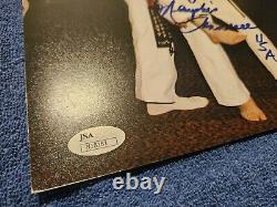 Elvis Presley 8x10 Color Photo Autographed By Master Kang Rhee With JSA COA Rare