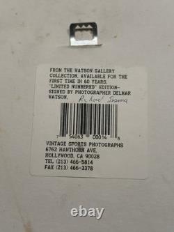 Elvis Presley 8x10 Framed Photo with 1960s Elvis Stamp Vintage #345/5000 Rare