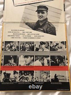 Elvis Presley A Date With Elvis LPM-2011 FIRST PRESSING Rare Cover Red Lyric Car