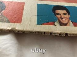 Elvis Presley A Date With Elvis LPM-2011 FIRST PRESSING Rare Cover Red Lyric Car