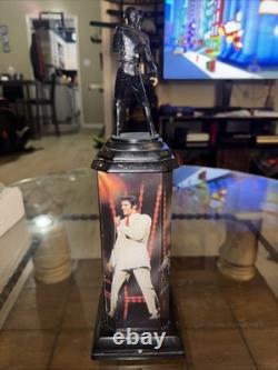 Elvis Presley A Legend in Lights illuminated sculpture Bradford Exchange Rare