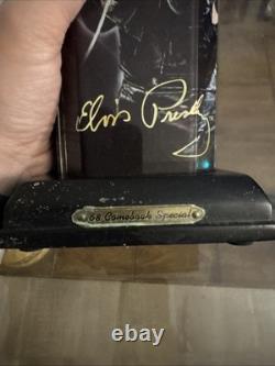 Elvis Presley A Legend in Lights illuminated sculpture Bradford Exchange Rare