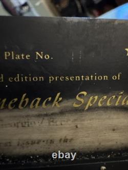 Elvis Presley A Legend in Lights illuminated sculpture Bradford Exchange Rare