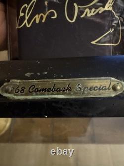 Elvis Presley A Legend in Lights illuminated sculpture Bradford Exchange Rare