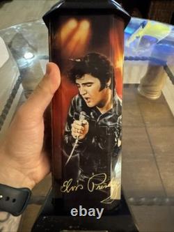 Elvis Presley A Legend in Lights illuminated sculpture Bradford Exchange Rare