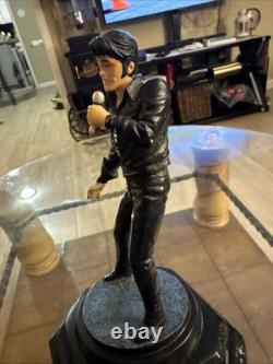 Elvis Presley A Legend in Lights illuminated sculpture Bradford Exchange Rare