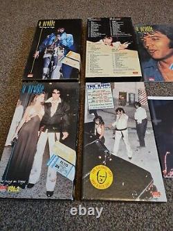 Elvis Presley -A Profile- The King On Stage Vol 1 & 2 (8x Cd) Very Rare