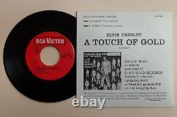 Elvis Presley A Touch Of Gold Vol 3 Gold Standard Series Rare late 1960's Canada